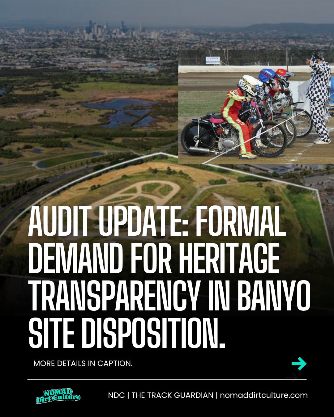 AUDIT UPDATE: FORMAL DEMAND FOR HERITAGE TRANSPARENCY IN BANYO SITE DISPOSTION