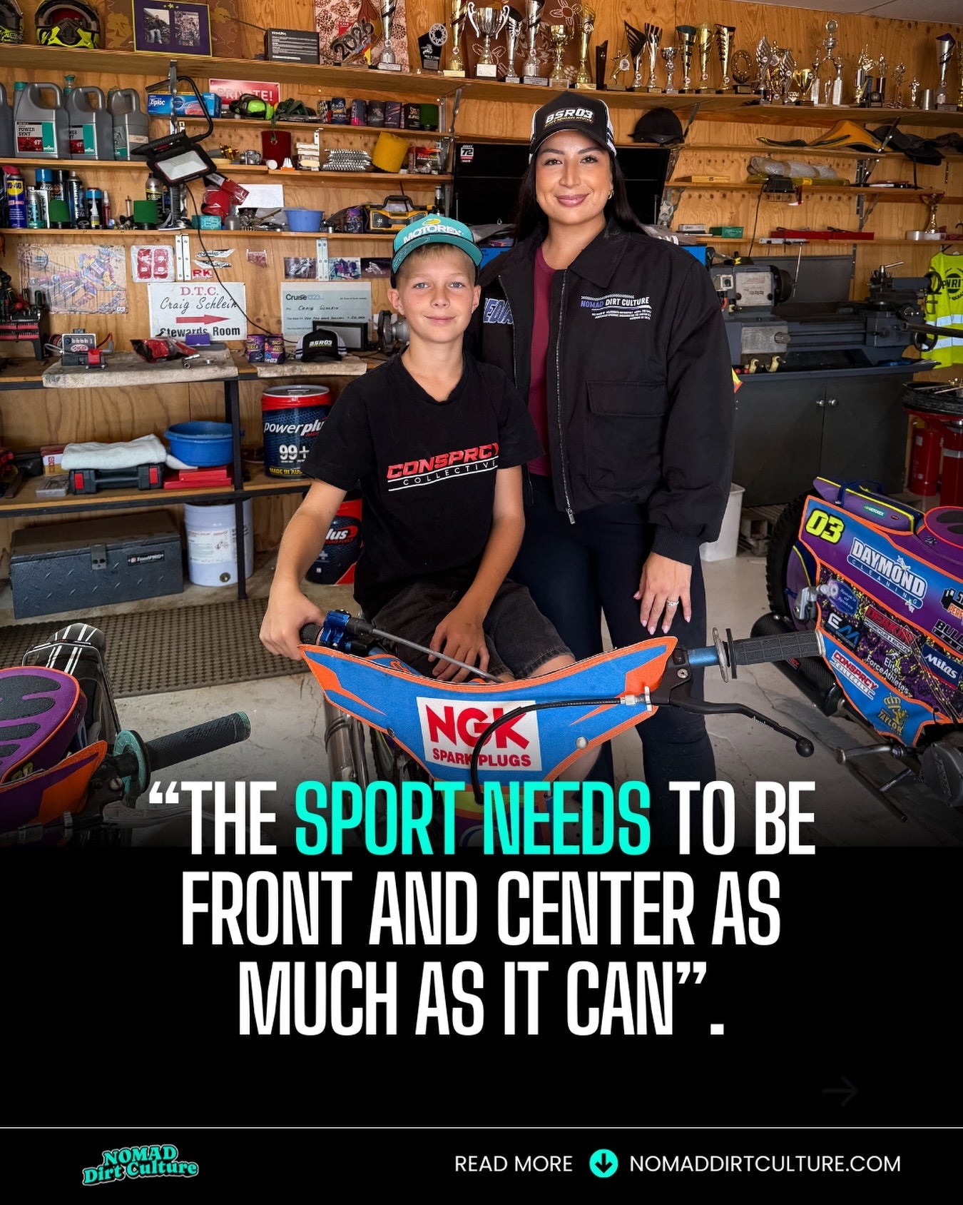 "THE SPORT NEEDS TO BE FRONT AND CENTER AS MUCH AS IT CAN"