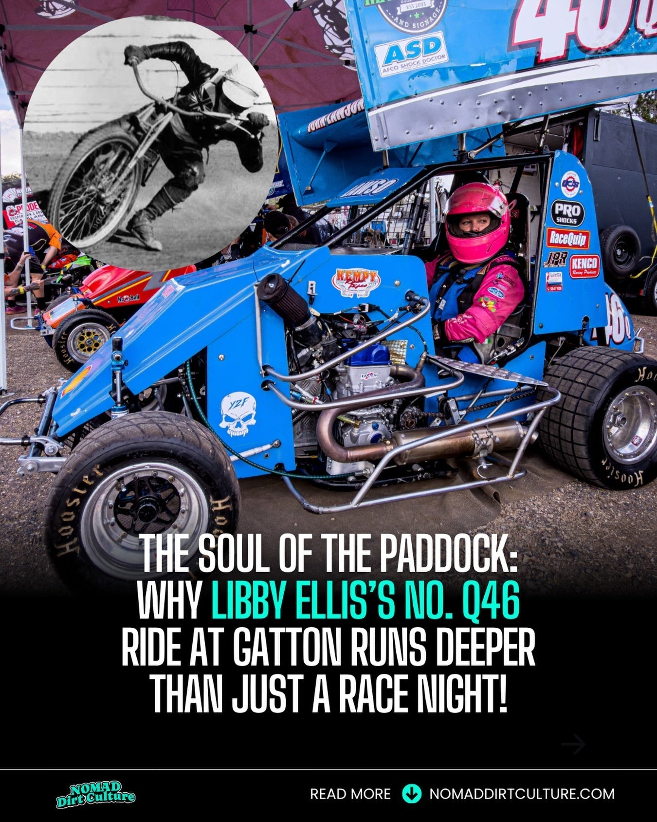 THE SOUL OF THE PADDOCK: WHY LIBBY ELLIS'S NO.Q46 RIDE AT GATTON RUNS DEEPER THAN JUST A RACE NIGHT