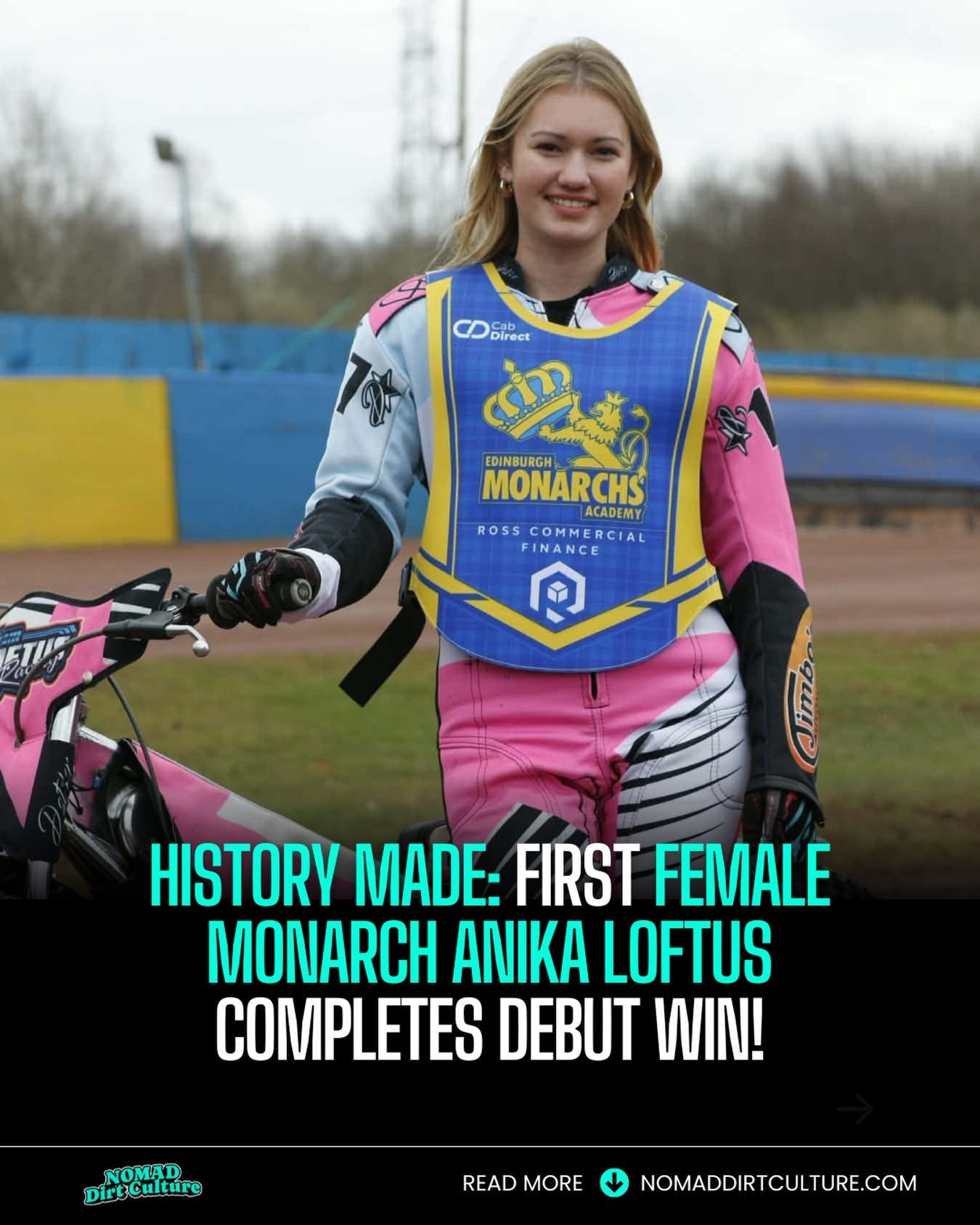 HISTORY MADE: FIRST FEMALE MONARCH ANIKA LOFTUS COMPLETES DEBUT WIN