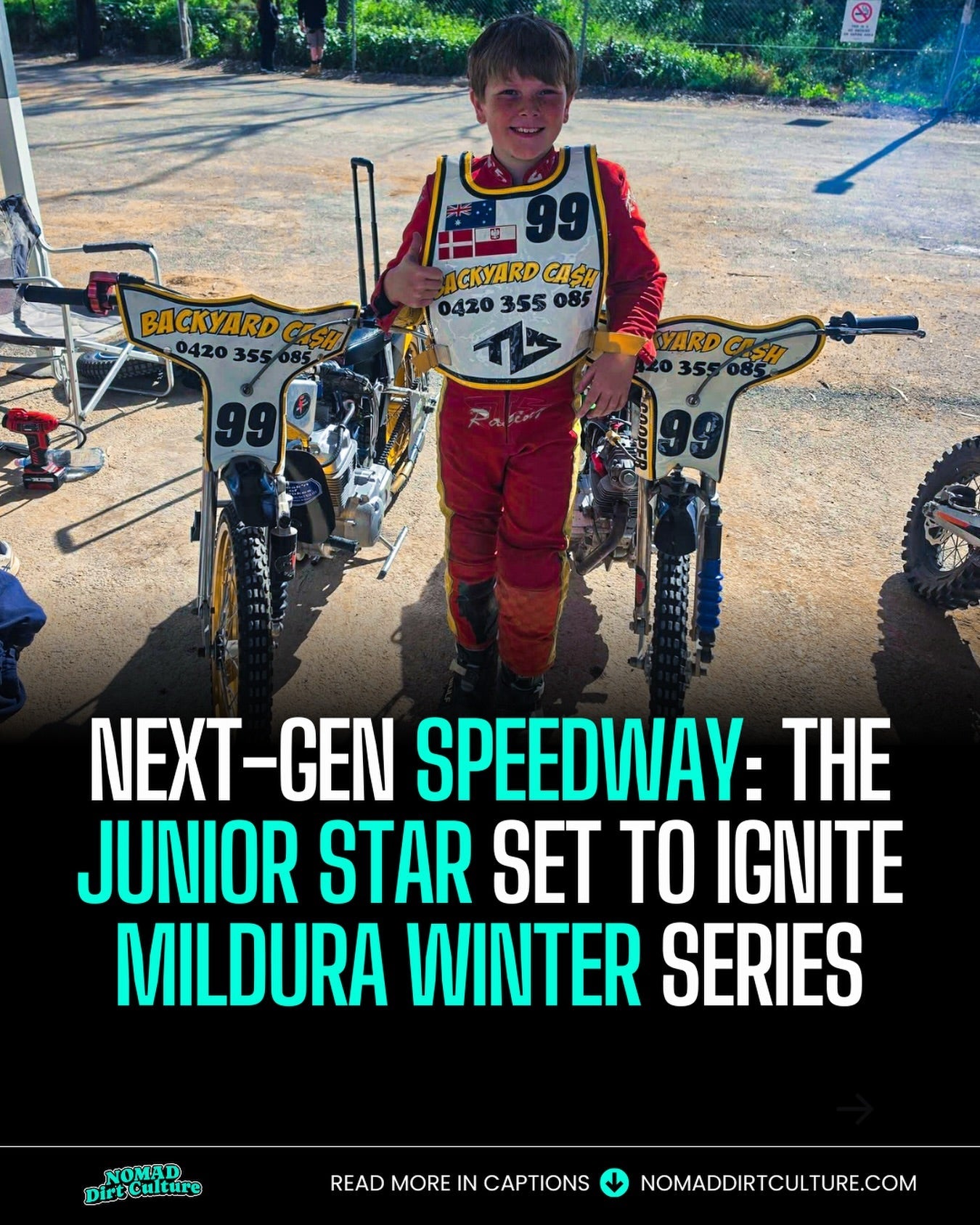 NEXT-GEN SPEEDWAY" THE JUNIOR STAR SET TO IGNITE MILDURA WINTER SERIES