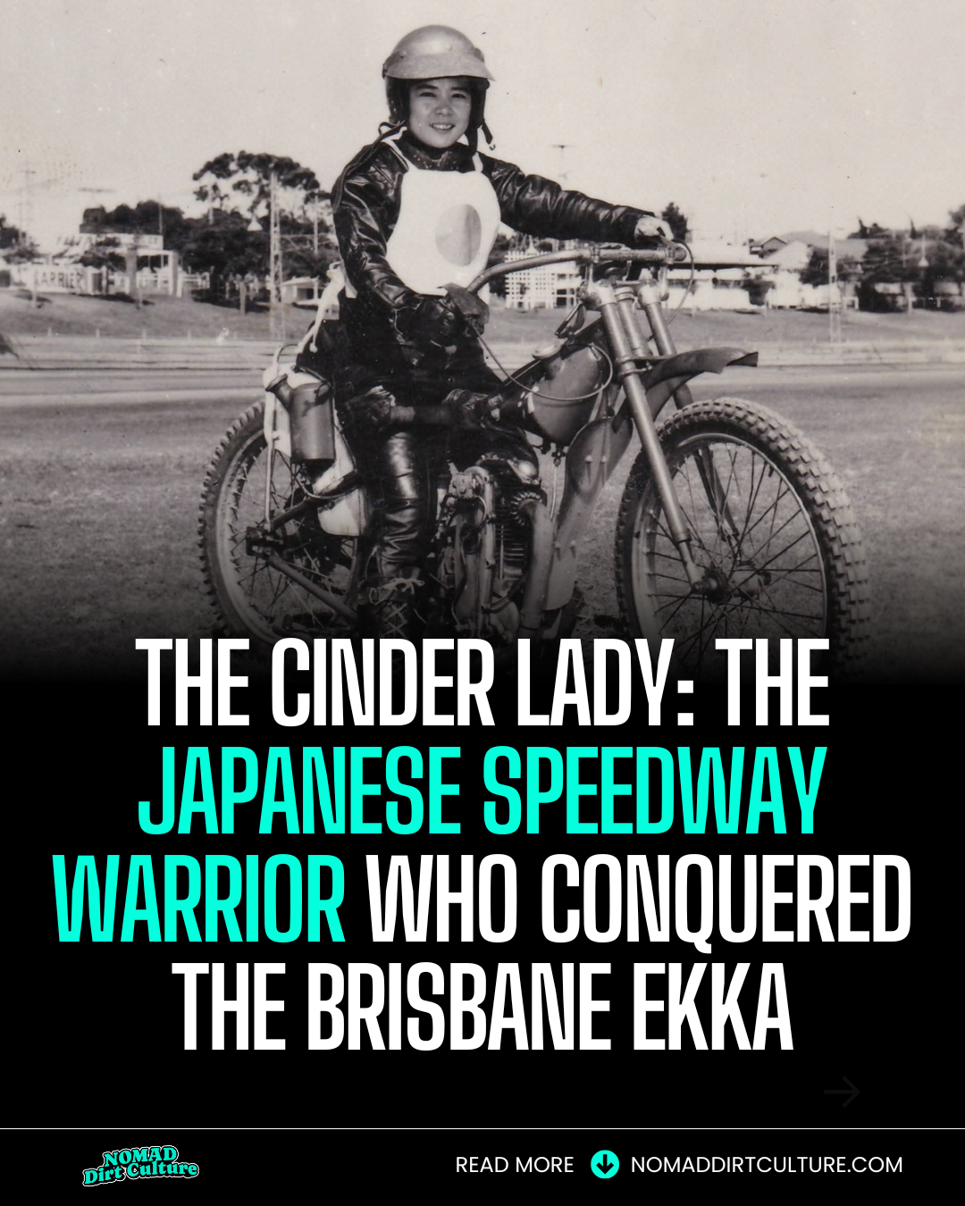THE CINDER LADY: The Japanese Speedway Warrior Who Conquered the Brisbane EKKA