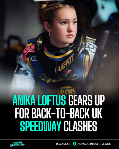 Anika Loftus Gears Up for Back-to-Back UK Speedway Clashes