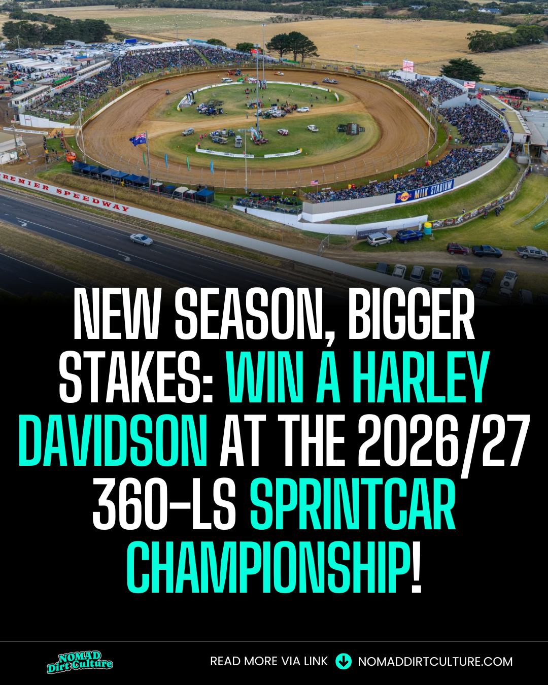 New Season, Bigger Stakes: Win a Harley Davidson at the 2026/27 360-LS Sprintcar Championship!