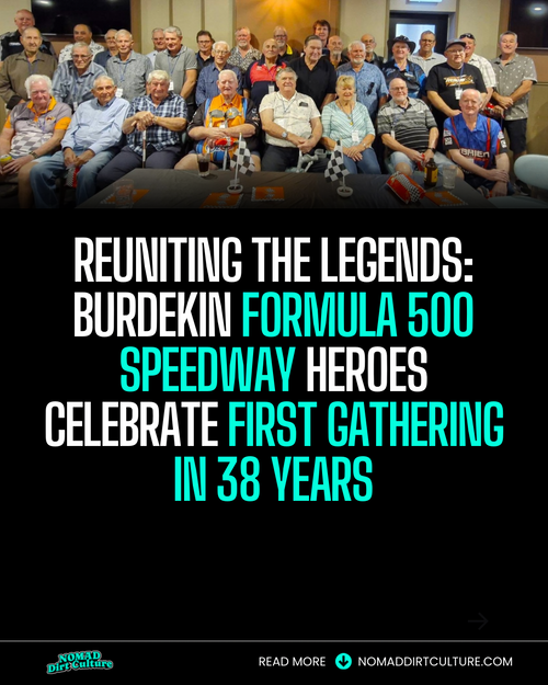 REUNITING THE LEGENDS: BURDEKIN FORMULA 500 SPEEDWAY HEROES CELEBRATE FIRST GATHERING IN 38 YEARS