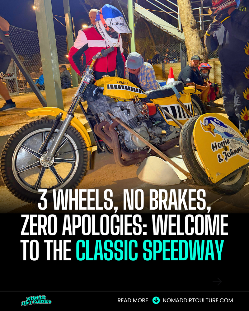 3 WHEELS, NO BRAKES, ZERO APOLOGIES: WELCOME TO THE 2026 CLASSIC SPEEDWAY
