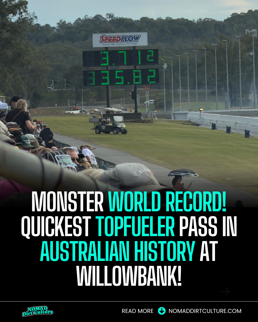 MONSTER WORLD RECORD! QUICKEST TOPFUELER PASS IN AUSTRALIAN HISTORY AT WILLOWBANK!