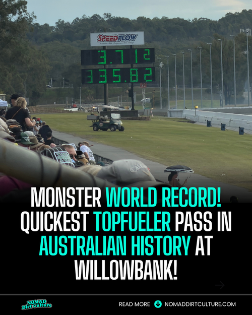 MONSTER WORLD RECORD! QUICKEST TOPFUELER PASS IN AUSTRALIAN HISTORY AT WILLOWBANK!