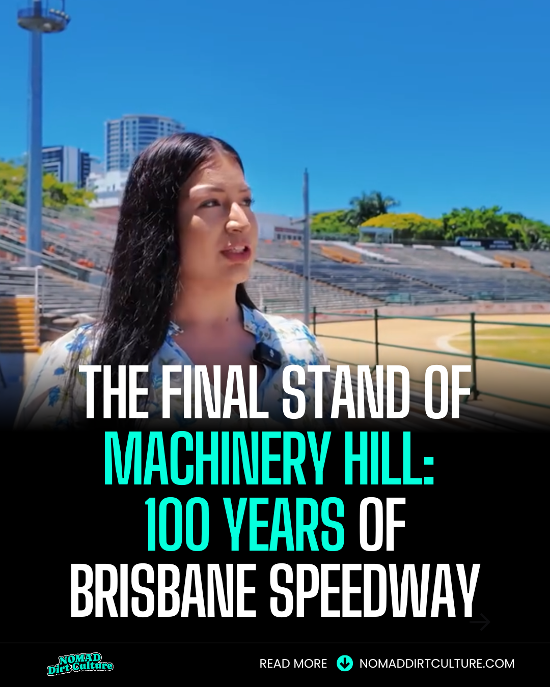 THE FINAL STAND OF MACHINERY HILL:  100 YEARS OF BRISBANE SPEEDWAY