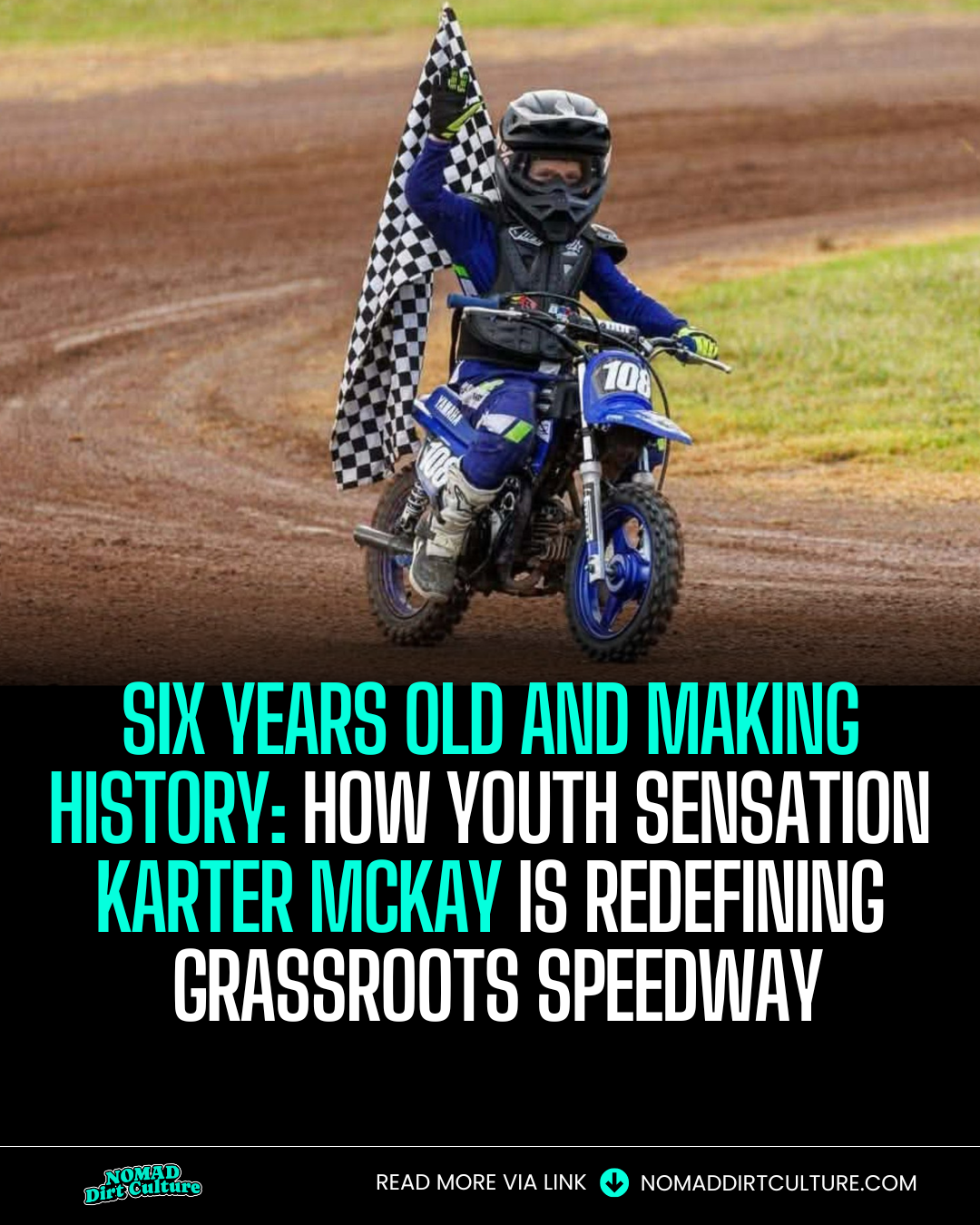 SIX YEARS OLD AND MAKING HISTORY: HOW YOUTH SENSATION KARTER MCKAY IS REDEFINING  GRASSROOTS SPEEDWAY