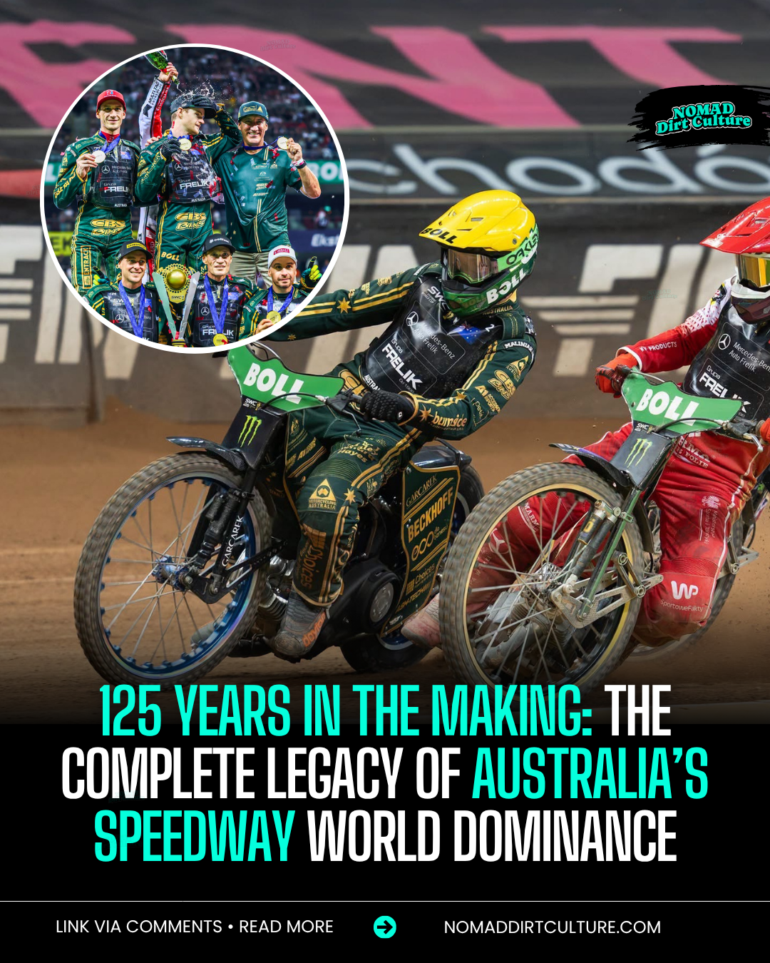 125 YEARS IN THE MAKING: THE COMPLETE LEGACY OF AUSTRALIA’S SPEEDWAY WORLD DOMINANCE