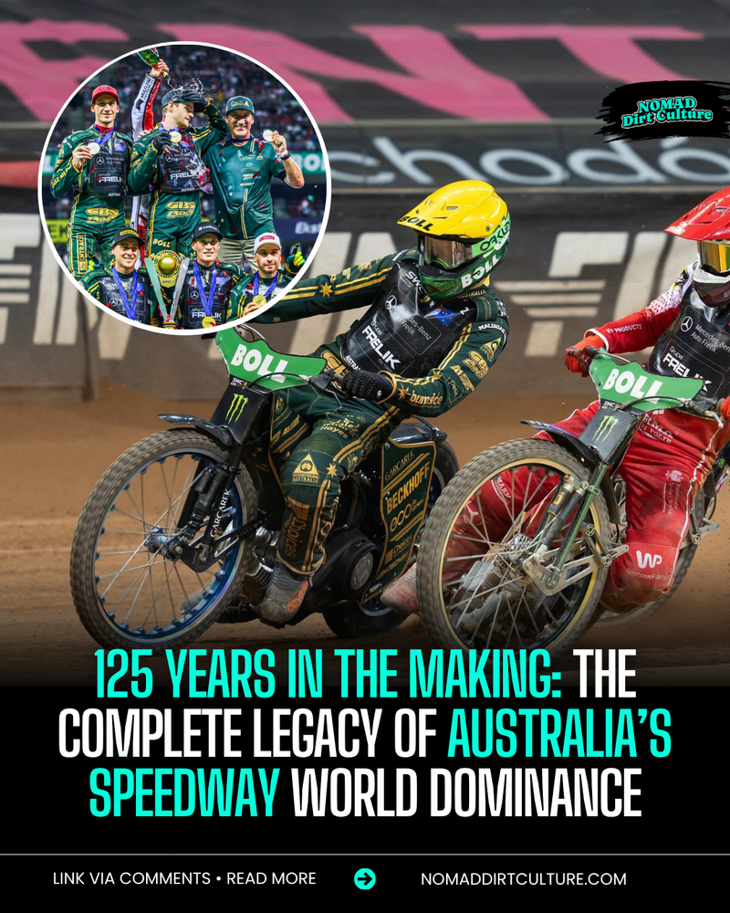 125 YEARS IN THE MAKING: THE COMPLETE LEGACY OF AUSTRALIA’S SPEEDWAY WORLD DOMINANCE