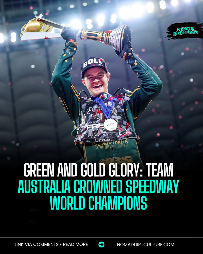 GREEN AND GOLD GLORY: TEAM AUSTRALIA CROWNED SPEEDWAY WORLD CHAMPIONS