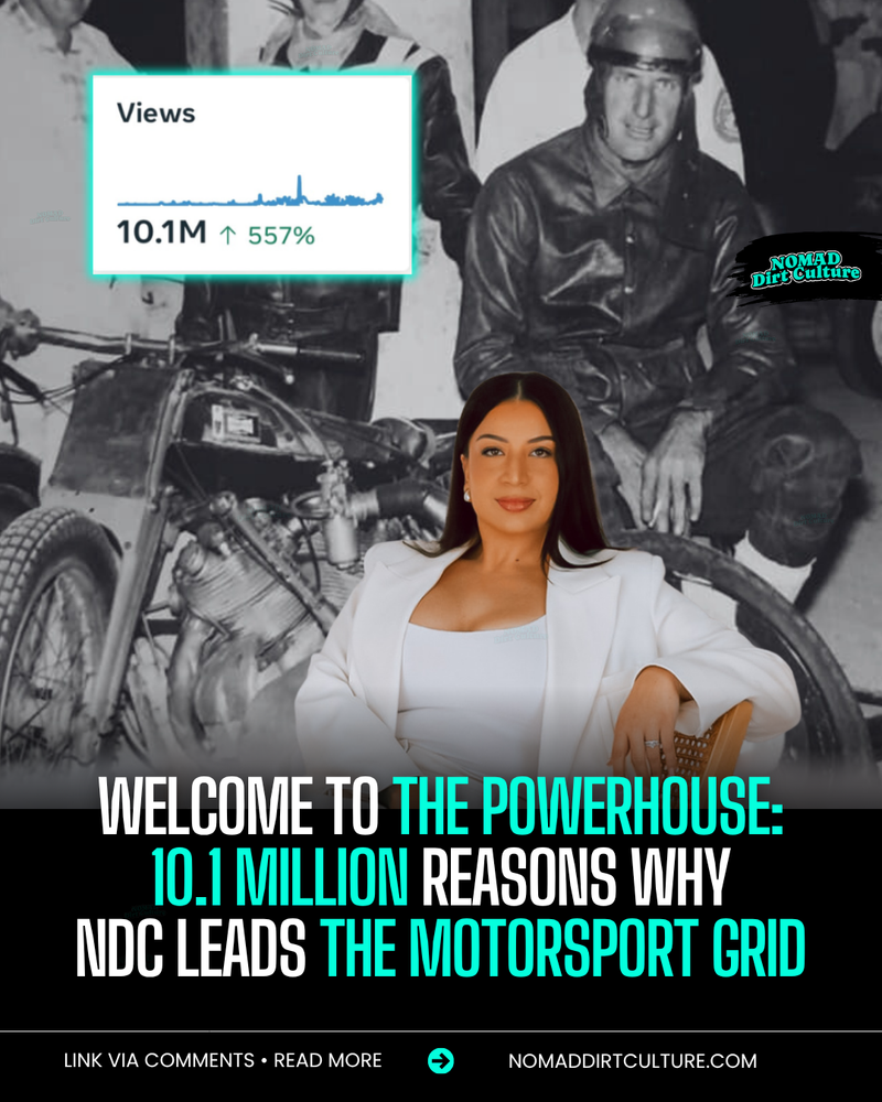 WELCOME TO THE POWERHOUSE:  10.1 MILLION REASONS WHY  NDC leads THE motorsport Grid