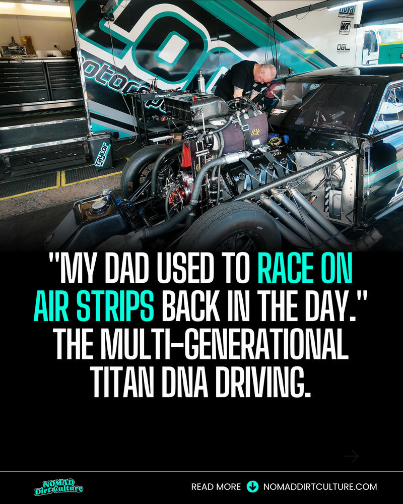 THE MULTI-GENERATIONAL TITAN DNA DRIVING.